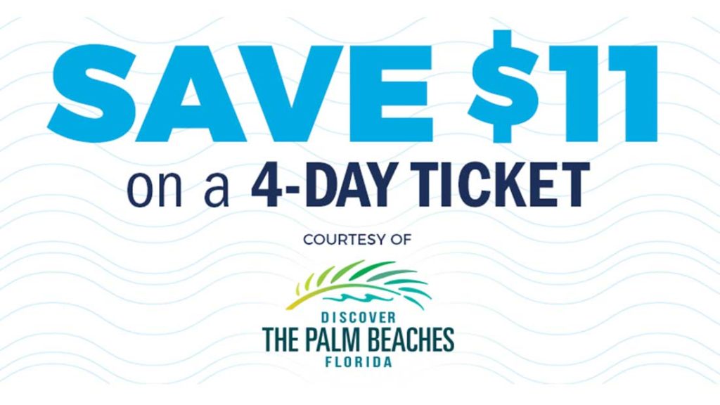 March Ticket Deal SunFest Downtown West Palm Beach May 35, 2024