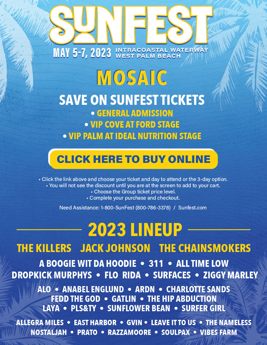 Sunfest 2024 Tickets Discount Abbey