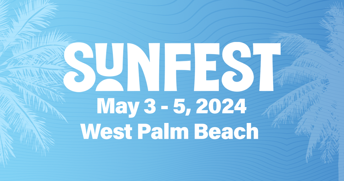 What's Allowed Inside SunFest Downtown West Palm Beach May 35, 2024