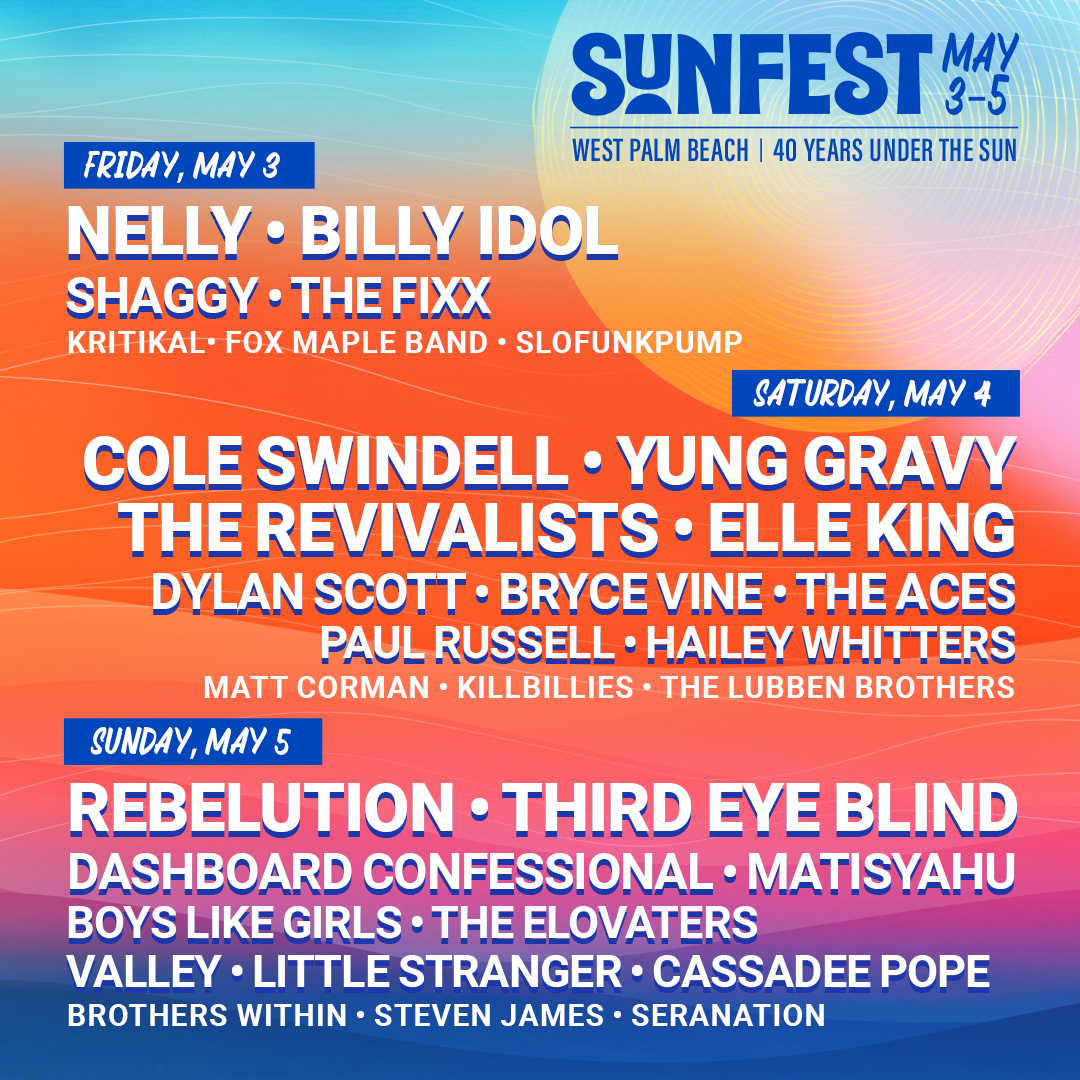 SunFest | Downtown West Palm Beach | May 3-5, 2024